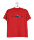 minimal designs Travel Minimal Tributes - MOUNTAINS ARE LIFE Custom Printed Graphic Design T-Shirt for Women